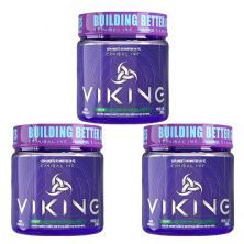 Kit 3X Viking Pre Workout - 300g Ma�� Verde - Canibal