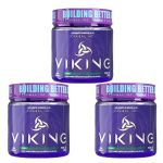 Kit 3X Viking Pre Workout - 300g Ma�� Verde - Canibal