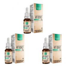 Kit 3X VIT D3K2 - 20ml Menta e Lim�o - Nutrify