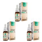 Kit 3X VIT D3K2 - 20ml Menta e Lim�o - Nutrify