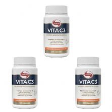 Kit 3X Vita C3 - 120 C�psulas - Vitafor