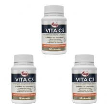Kit 3X Vita C3 - 60 C�psulas - Vitafor