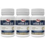 Kit 3X Vita D3 - 30 C�psulas - Vitafor