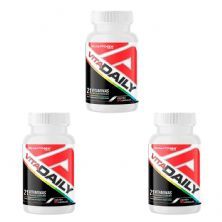 Kit 3X Vita Daily Multivitam�nico - 90 C�psulas - Adaptogen