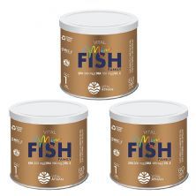 Kit 3X Vital Mini Fish - 250mg 60 C�psulas - Vital �tman