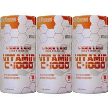 Kit 3X Vitamin C 1000 - 100 Tabletes - Under Labz