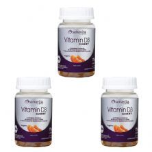 Kit 3X Vitamin D3 - 75g Tangerina - Sanavita