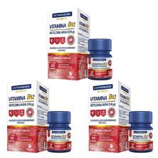 Kit 3X Vitamina B12 Metilcobalamina - 60 Comprimidos - Catarinense