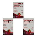 Kit 3X Vitamina B12 Metilcobalamina - 60 Comprimidos Frutas Vermelhas - Herbamed