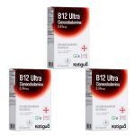 Kit 3X Vitamina B12 Ultra - 60 C�psulas - Katigu�