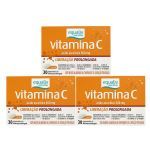 Kit 3X Vitamina C 500mg - 30 Comprimidos - Equaliv