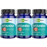 Kit 3X Vitamina C - 60 C�psulas - QualyNutri