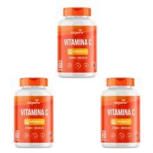 Kit 3X Vitamina C Liposolis - 60 C�psulas - Bigens
