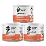 Kit 3X Vitamina C Plus - 60 Tablets - Ocean Drop