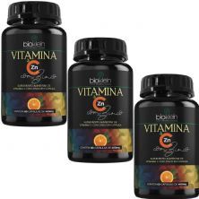 Kit 3X Vitamina C + Zinco - 60 C�psulas - Bioklein