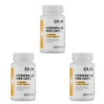 Kit 3X Vitamina D3 - 120 C�psulas - Dux Nutrition