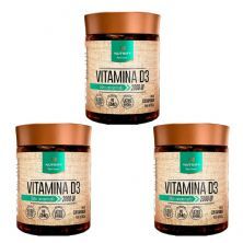 Kit 3X Vitamina D3 - 120 C�psulas - Nutrify
