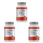 Kit 3X Vitamina D3 2.000UI - 60 Comprimidos - Lauton Nutrition
