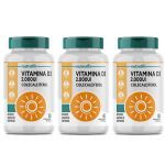 Kit 3X Vitamina D3 2000UI - 60 Comprimidos - Nutral�n