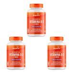 Kit 3X Vitamina D3 2000ui Com TCM - 60 C�psulas - Bigens