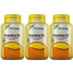 Kit 3X Vitamina D3 - 60 C�psulas - Fitoway