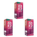 Kit 3X Vitamina D3 K2 - 20ml Sabor Neutro - Lauton Nutrition