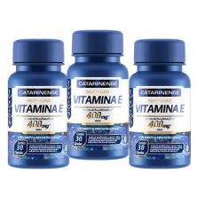 Kit 3X Vitamina E 400mg - 30 C�psulas - Catarinense Nutri��o