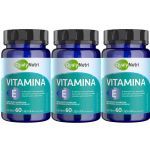 Kit 3X Vitamina E - 60 C�psulas - QualyNutri