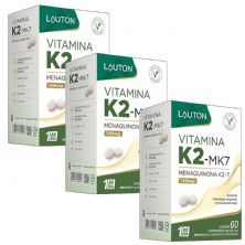 Kit 3X Vitamina K2-MK7 - 149mcg 60 C�psulas - Lauton