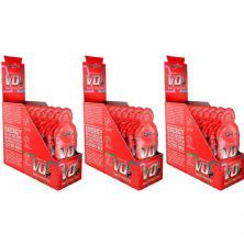 Kit 3X Vo2 Energy Gel - 10 Sach�s 30g Frutas Vermelhas - IntegralM�dica