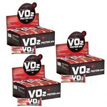 Kit 3X VO2 PROTEIN BAR - 24 Unidades 30g C�co - IntegralM�dica