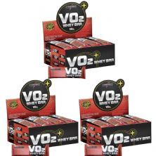 Kit 3X VO2 Whey Bar - 12 Unidades 30g Cookies - IntegralM�dica