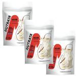 Kit 3X W100 Whey Concentrado - 900g Refil Baunilha - Nutrata
