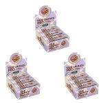 Kit 3X Wafer True Crunch Pro - Caixa com 12 Unidades de 25g Chocolate Meio Amargo - True Source