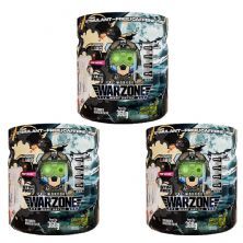 Kit 3X Warzone Night Battle Pr�-Treino - 360g Green Bomb - Under Labz