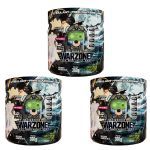 Kit 3X Warzone Night Battle Pr�-Treino - 360g Green Bomb - Under Labz