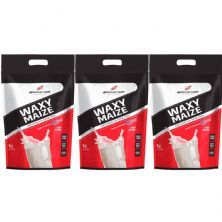 Kit 3X Waxy Maize - 1000g Refil Sem Sabor -  BodyAction