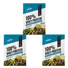 Kit 3X Whey 100% - 1 Sach� 40g Pistache - Shark Pro