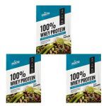 Kit 3X Whey 100% - 1 Sach� 40g Pistache - Shark Pro