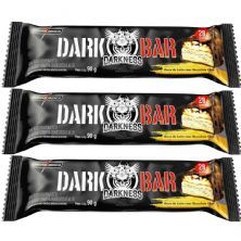 Kit 3X Whey Bar Darkness - 1 unidade 90g Doce de Leite com Chocolate Chip - Integralm�dica