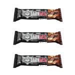 Kit 3X Whey Bar Darkness - 1 unidade 90g Peanut Butter com Amendoim - Integralm�dica1