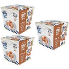Kit 3X Whey Grego Bar Bites - 15 unidades 20g Doce de Leite - Nutrata