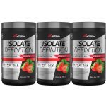 Kit 3X Whey Isolate Definition - 900g Morango - BodyAction