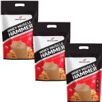 Kit 3X Whey Muscle Hammer - 1800g Cookies e Cream - BodyAction