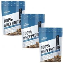 Kit 3X Whey Protein 100% - 900g Refil Pa�oca - Shark Pro