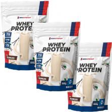 Kit 3X Whey Protein - 900g Refil Baunilha - NewNutrition