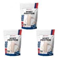 Kit 3X Whey Protein - 900g Refil Natural - NewNutrition