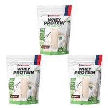 Kit 3X Whey Protein All Natural - 900g Refil Baunilha - NewNutrition
