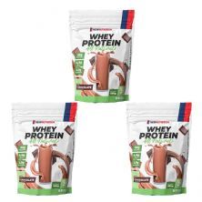 Kit 3X Whey Protein All Natural - 900g Refil Chocolate - NewNutrition