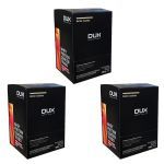 Kit 3X Whey Protein Concentrado - 10 Sach�s 30g Butter Cookies - Dux Nutrition